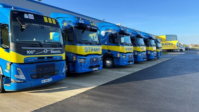 Sitrans Logistique exploite 6 camions électriques