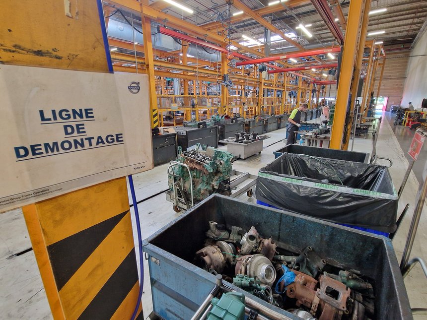 À Limoges, Renault Trucks produit du neuf avec du vieux