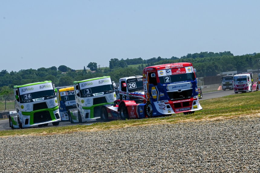 GP Camion de Nogaro : Robineau devance la meute !