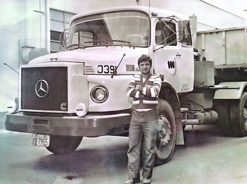 Un Mercedes avec diesel Cummins