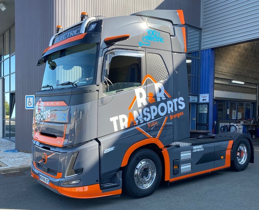 Un Volvo FH Aero Electric flambant neuf pour R&R Transports