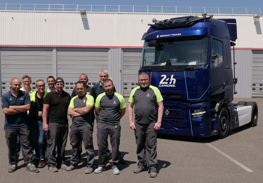 Renault T High 24H Camions 2025 : l'équipe de la prépa