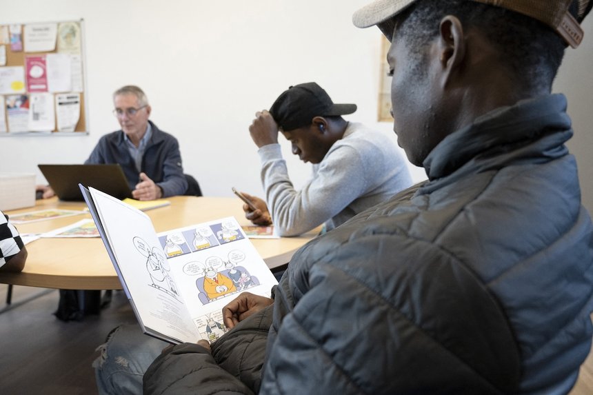 FRANCE-MIGRANTS-SOLIDARITY-WELCOME-ASSOCIATION-ACCOMMO