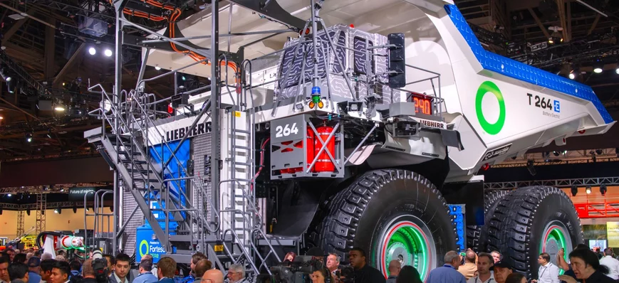 Dumper électrique : Liebherr, le géant vert !