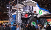 Un dumper électrique de 240 t de charge utile