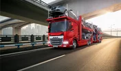 Un Daf XD porte-voitures