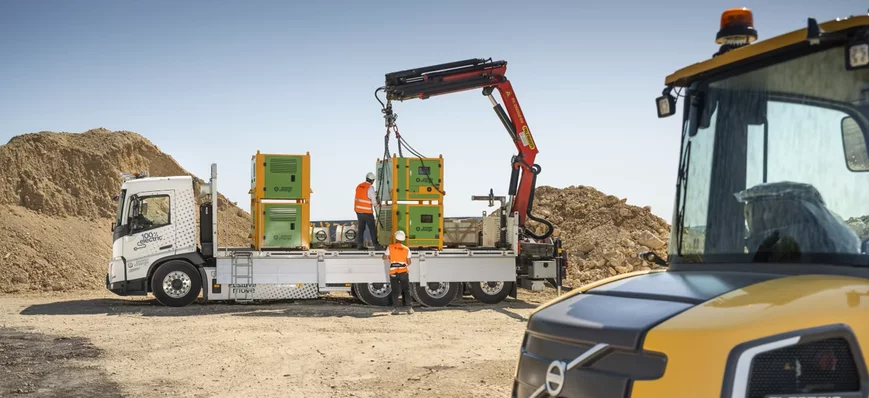 Locaroute finance son Volvo FMX Electric grâce à E