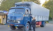 Le Mercedes LP 333 exposé en 2023 pendant les 24 H Camions
