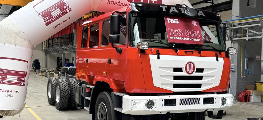 Un camion Tatra de légende, l’adieu au T 815