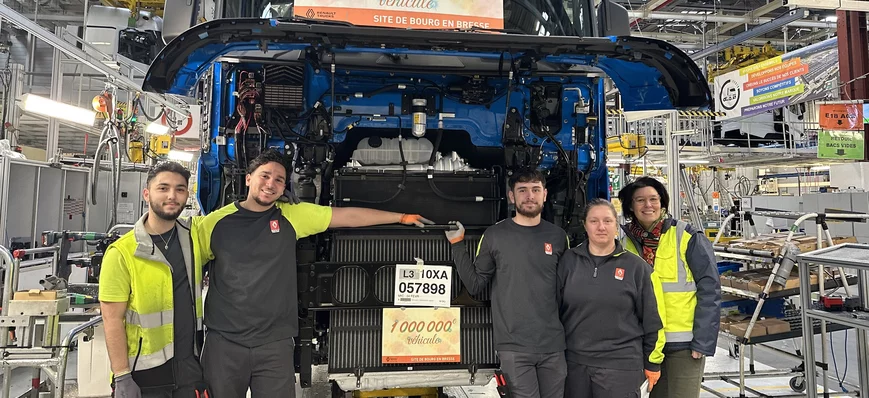 Un million de camions produits à l'usine Renault T
