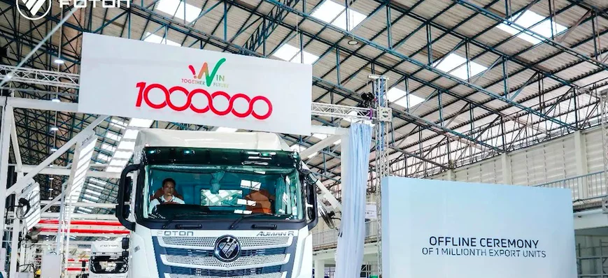 Camions chinois : un millions de camions Foton exp