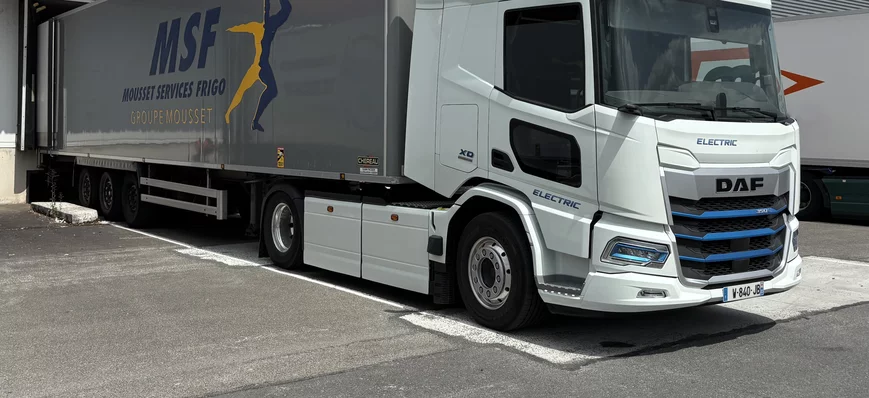 Un Daf XD Electric en essai en conditions d'exploi