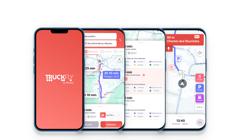 Truckfly lance un GPS adapté aux camions