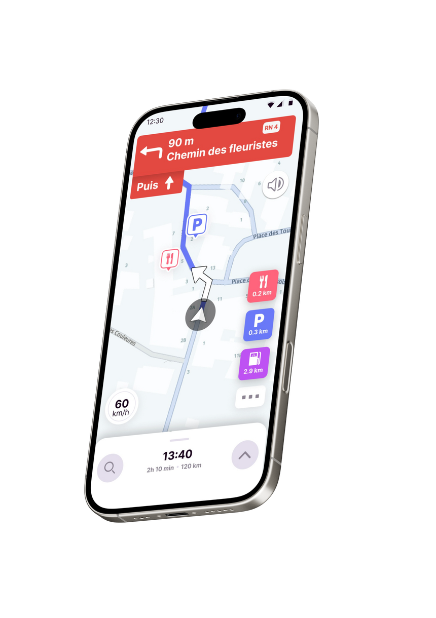 Le GPS Truckfly tient compte du gabarit du camion