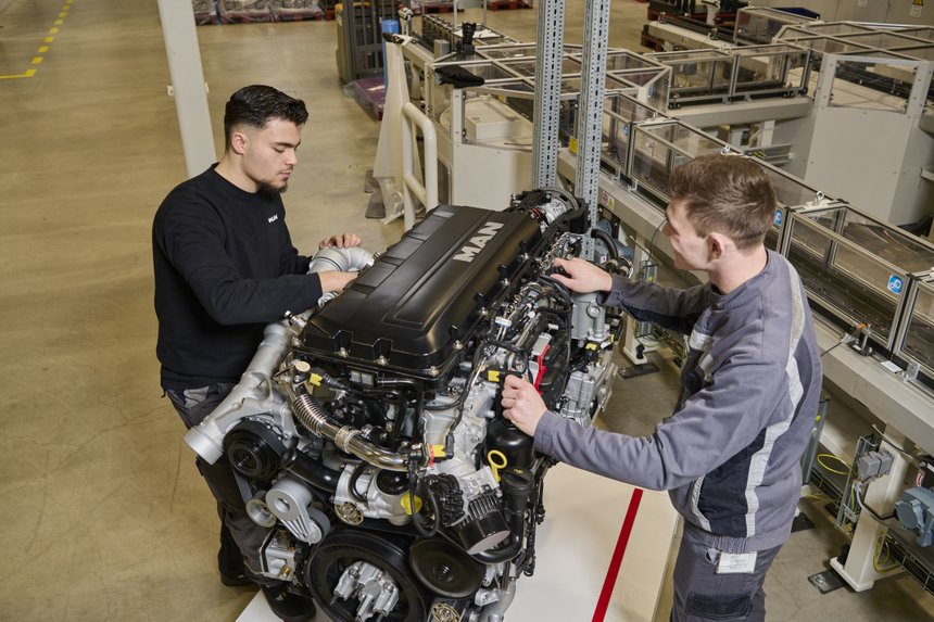 Moteur D30 de MAN : production à Nüremberg