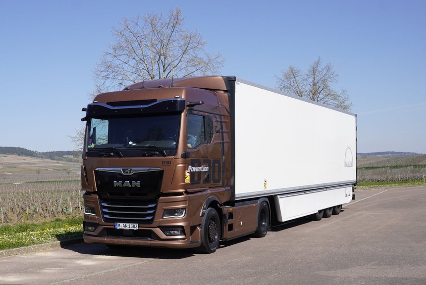 MAN TGX 18.520 équipé de la cabine GM