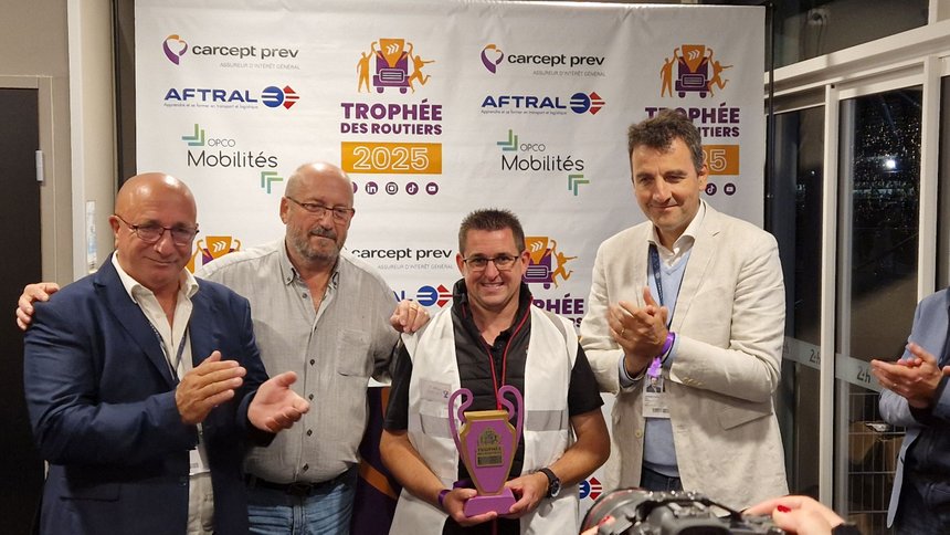 Matthieu Sebillet remporte le Trophée des Routiers 2025