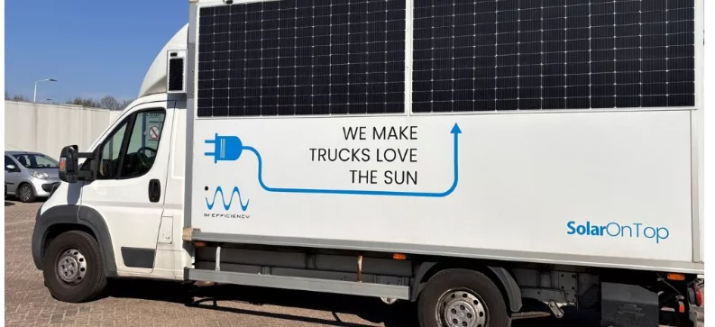 Les panneaux solaires sur les camions peu efficace