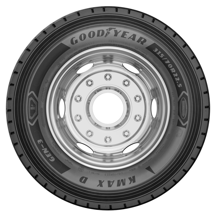 Le pneu PL Goodyear KMAX GEN-3 est disponible en dimensions 315/70R22.5