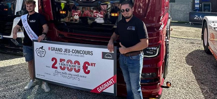 Concours du plus beau MAN TGX : retour sur la vict
