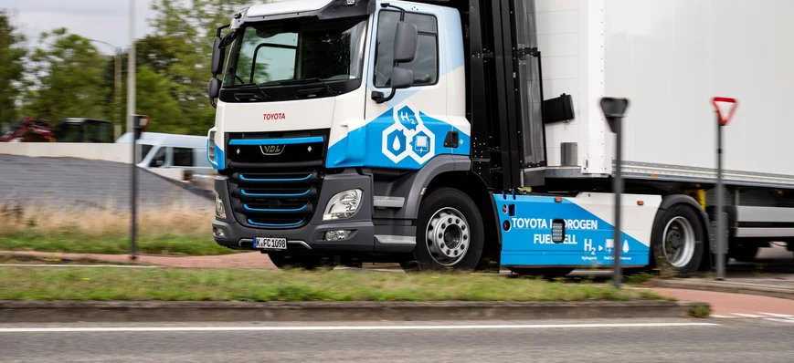 Toyota exploite des camions à hydrogène en situati