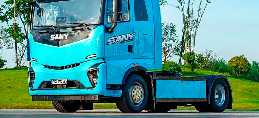 Bientôt en Europe : un camion électrique chinois S