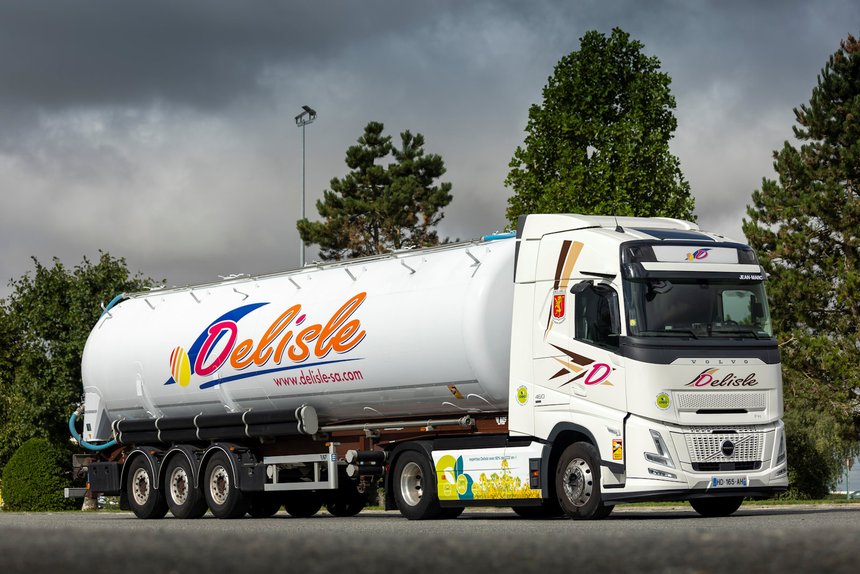 Delisle mise sur 38 tracteurs Volvo FH Aero pour économiser carburant et CO2