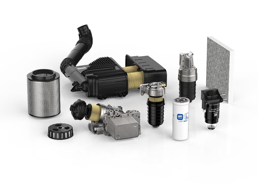 Une large gamme de filtration poids lourds chez UFI Filters