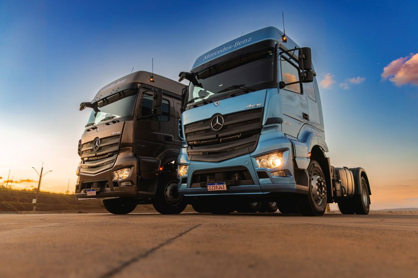 Mercedes Axor au Brésil : deux nouveaux modèles