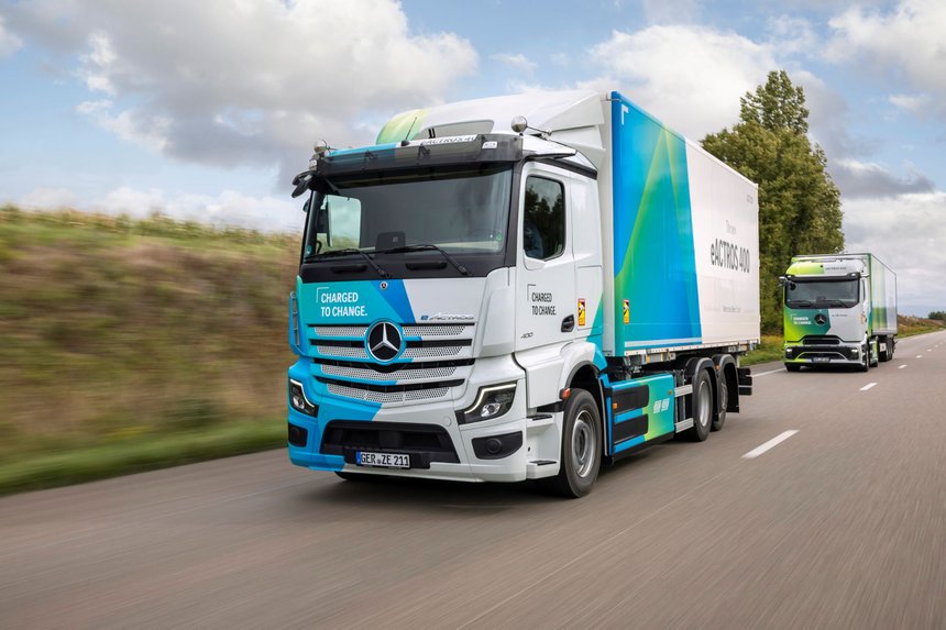 Mercedes lance ses eActros 600 et 400 millésime 2026