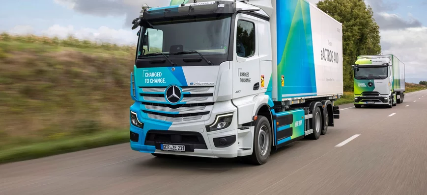 eActros 600 et 400 : Mercedes fait évoluer sa gamm