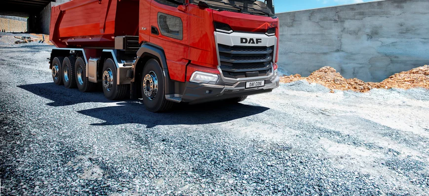Daf élargit sa gamme avec un camion 10x4 sorti d'u
