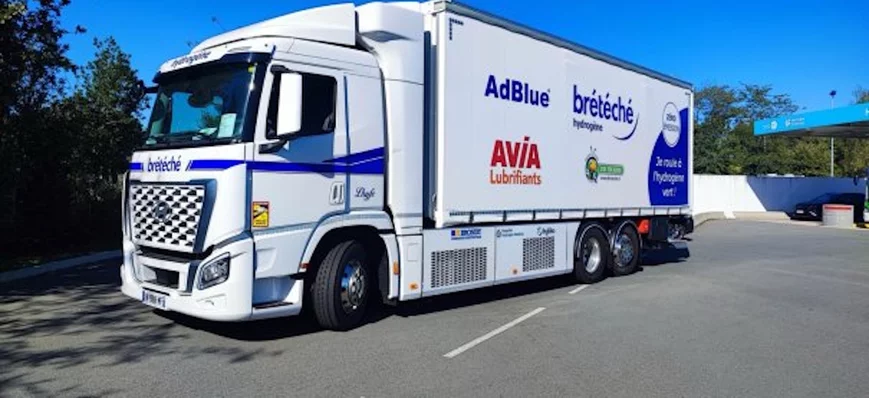 Hyliko livre un camion Hyundai Xcient Fuel Cell à 