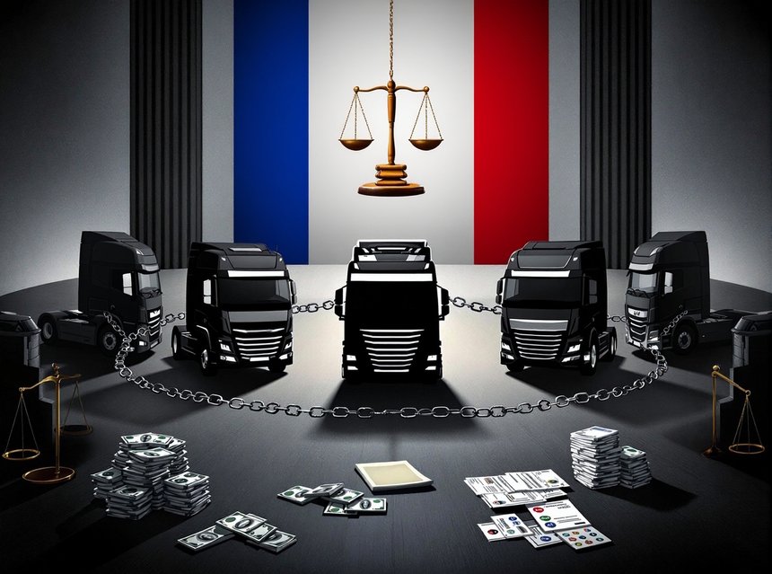 Cartel des camions : des avocats français obtiennent des indemnisations conséquentes