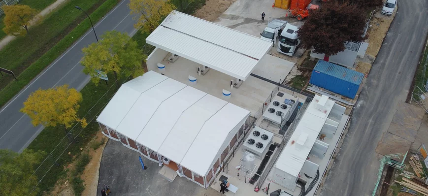 Carburant alternatif : une future station biogaz p