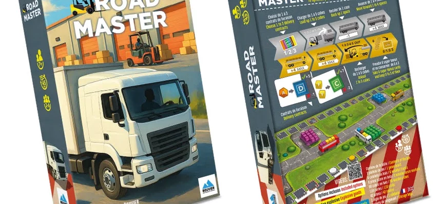 Un jeu de plateau sur le transport routier de marc