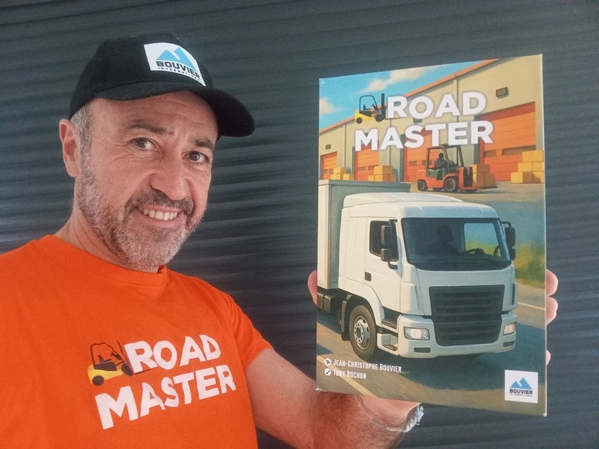 Jean-Christophe Bouvier, créateur du jeu de société Road Master