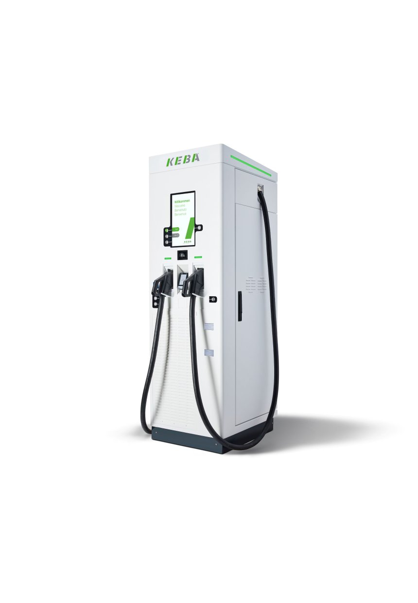 Borne de recharge pour camion Keba