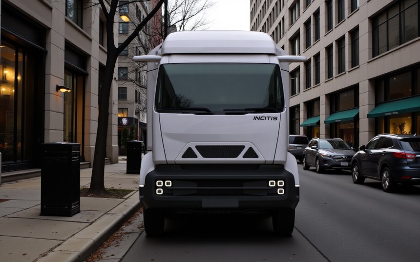 Le porteur électrique 19 t d'Incitis, nouveau venu dans la distribution urbaine