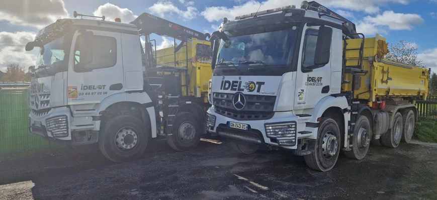 Les transports Idelot, premier signataire de la Ch