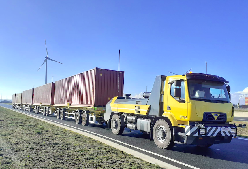 Un Mol TG280 en service sur le port d’Anvers en 2021