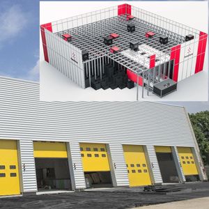 CHANTIER DU CENTRE BUS PROVISOIRE DE BAGNEUX