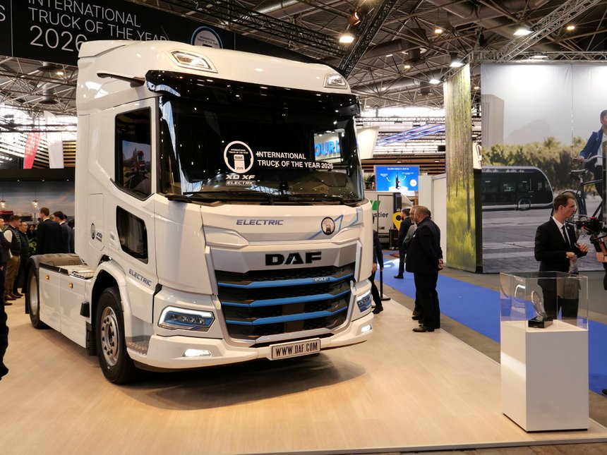 Les Daf électriques élus Camion de l'année 2026