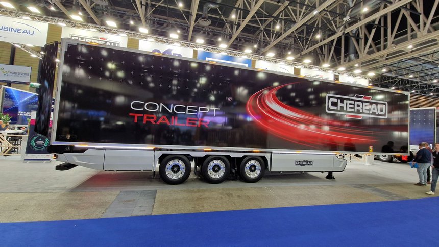 Prix Libner des Carrossiers pour la semi Chéreau Concept trailer