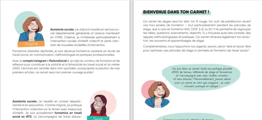 Un journal de bord pour étudiants en travail socia