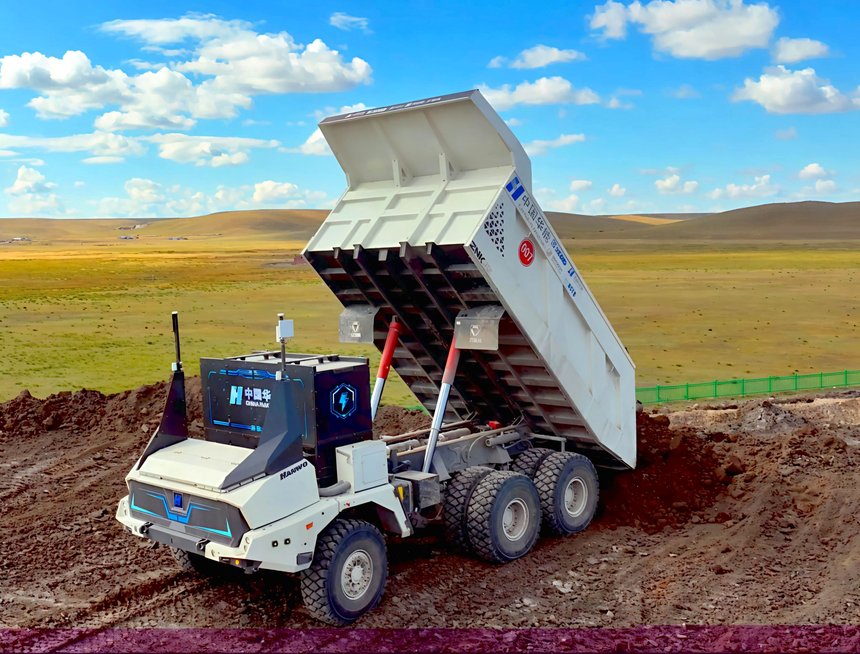 Le Huawei connecté, un camion sans cabine !