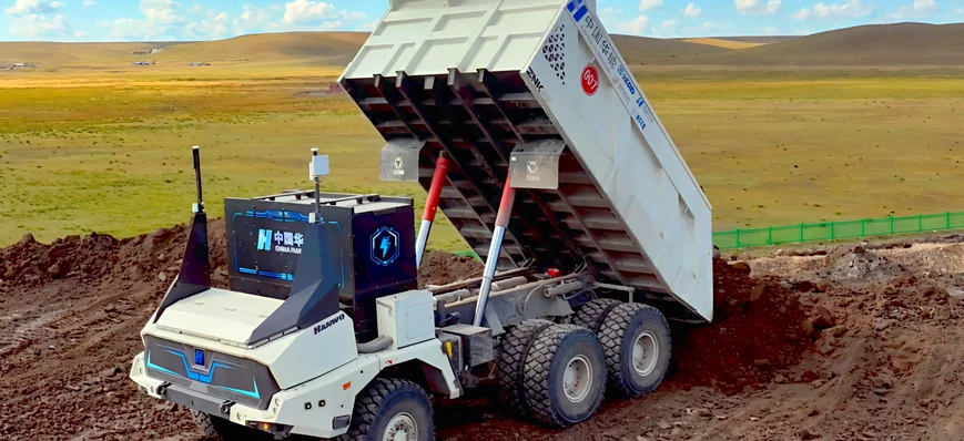 Un camion électrique et autonome signé... Huawei
