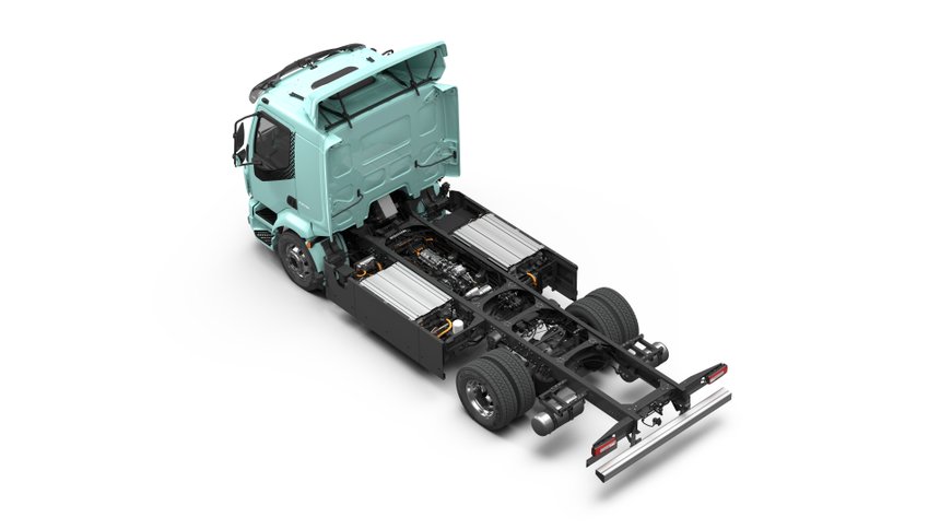 Plusieurs empattements disponibles sur le nouveau Volvo FL Electric 14 t
