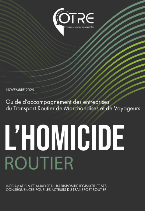 Guide homicide routier publié par l'OTRE