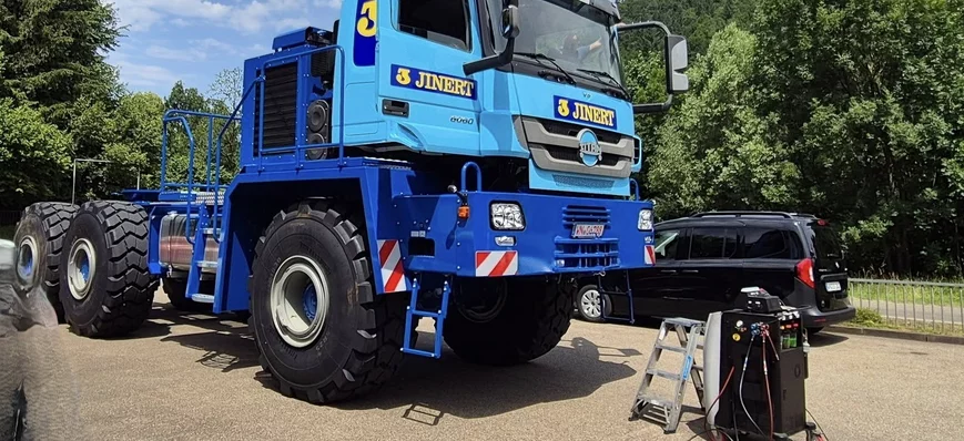 Un énorme camion 6x6 Titan destiné à la Suède